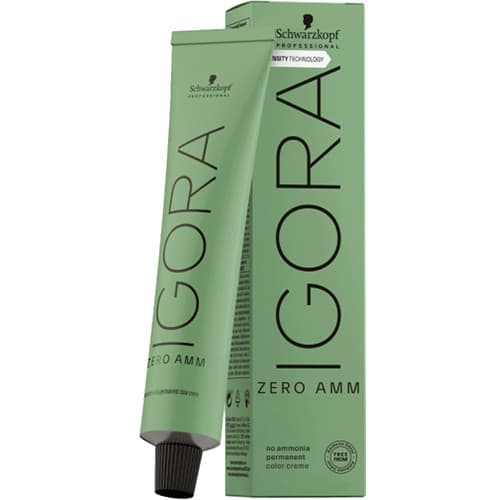 Schwarzkopf Professional Igora Zero AMM 7-0 Loiro Médio Natural - Coloração Permanente 60ml