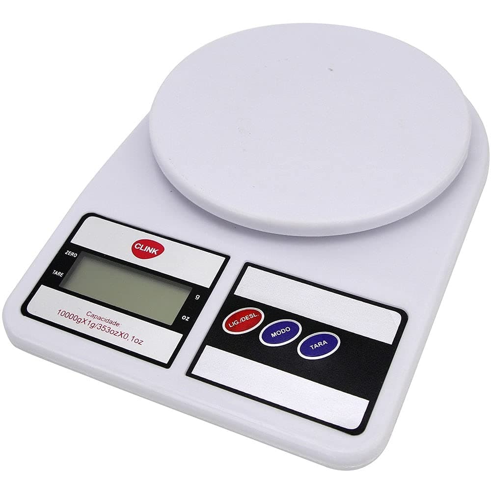 BALANCA DIGITAL COZINHA 1g a 10kg FITNESS ALTA PRECISAO CASA COMIDA : Amazon.com.br: Cozinha