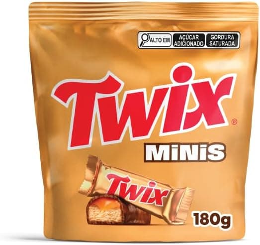 Chocolate Twix Original Minis 180g : Amazon.com.br: Alimentos e Bebidas