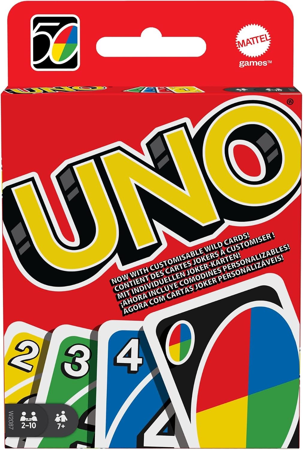 Kit de Cartas UNO Clássico Mattel com 108 7 Anos ou Mai, Multicolorido : Amazon.com.br: Brinquedos e Jogos