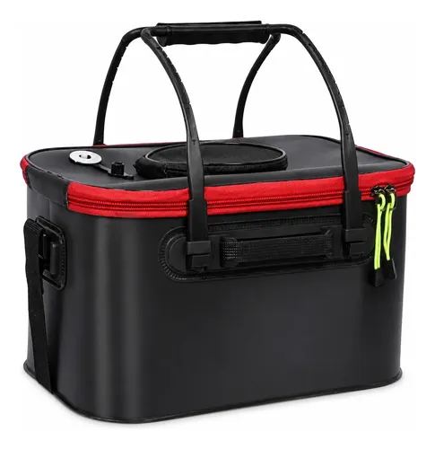 Bolsa De Isca Viveiro 40 Litros Dobrável Portátil Isca Viva